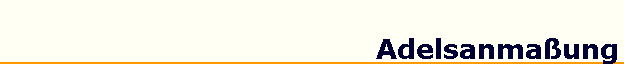 Adelsanma&szlig;ung