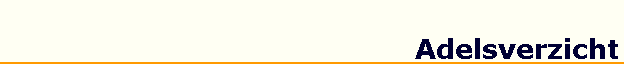 Adelsverzicht