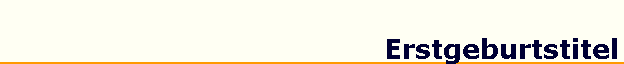 Erstgeburtstitel