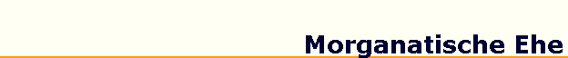 Morganatische Ehe